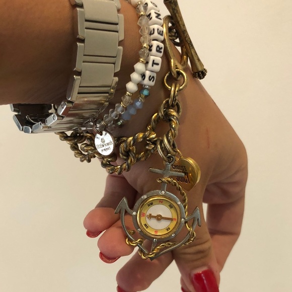 Juicy vintage anchor bracelet - Picture 5 of 6